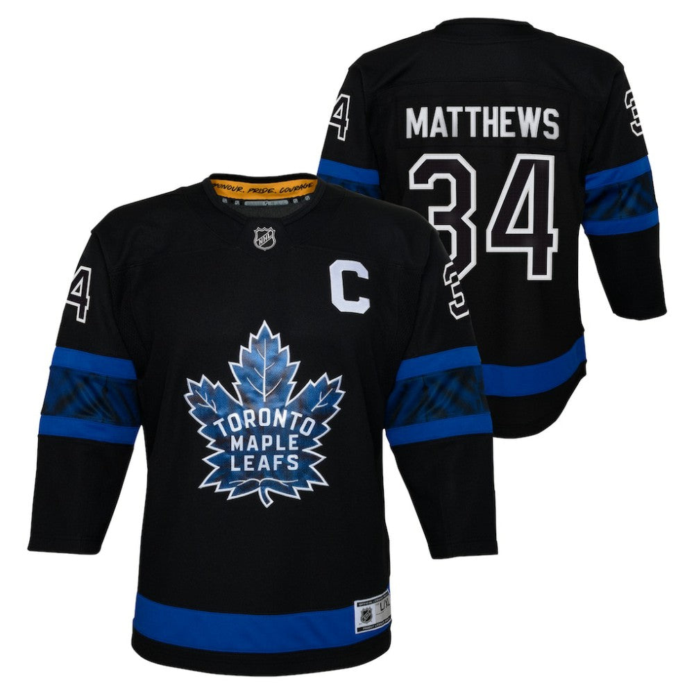 Auston Matthews Toronto Maple Leafs Youth Alternate Premier Player Jersey -  NHL Jerseys