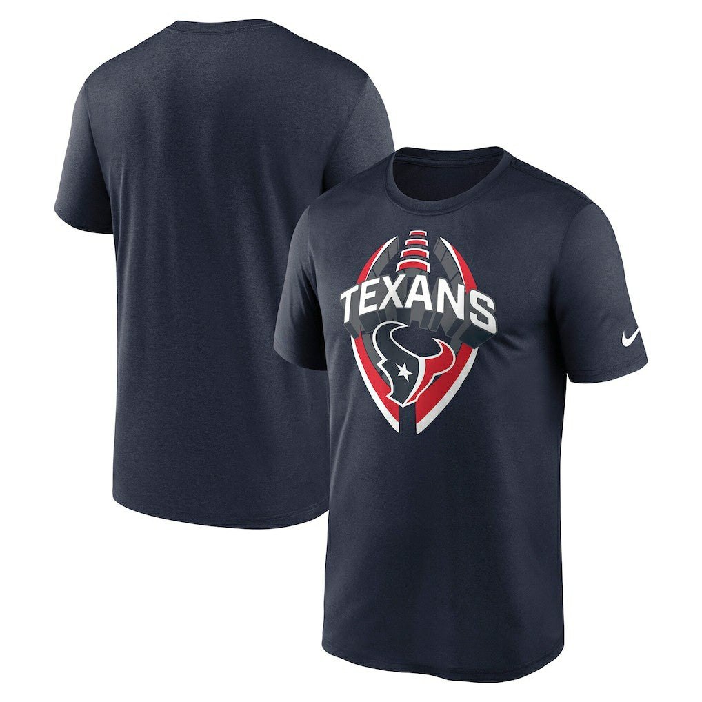 Houston Texans Big & Tall Primetime Legend Icon Performance T-Shirt | NFL Discount