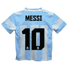 Lionel Messi Argentina National Team Vive La Fete Football Jersey