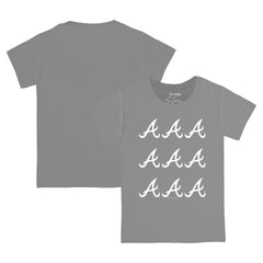 Atlanta Braves Tiny Turnip Youth Logo Grid  T-Shirt - MLB T-shirts