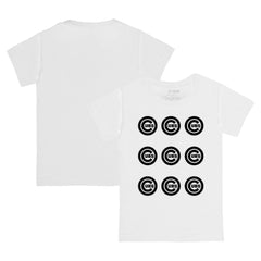 Chicago Cubs Tiny Turnip Youth Logo Grid T-Shirt - MLB T-shirts