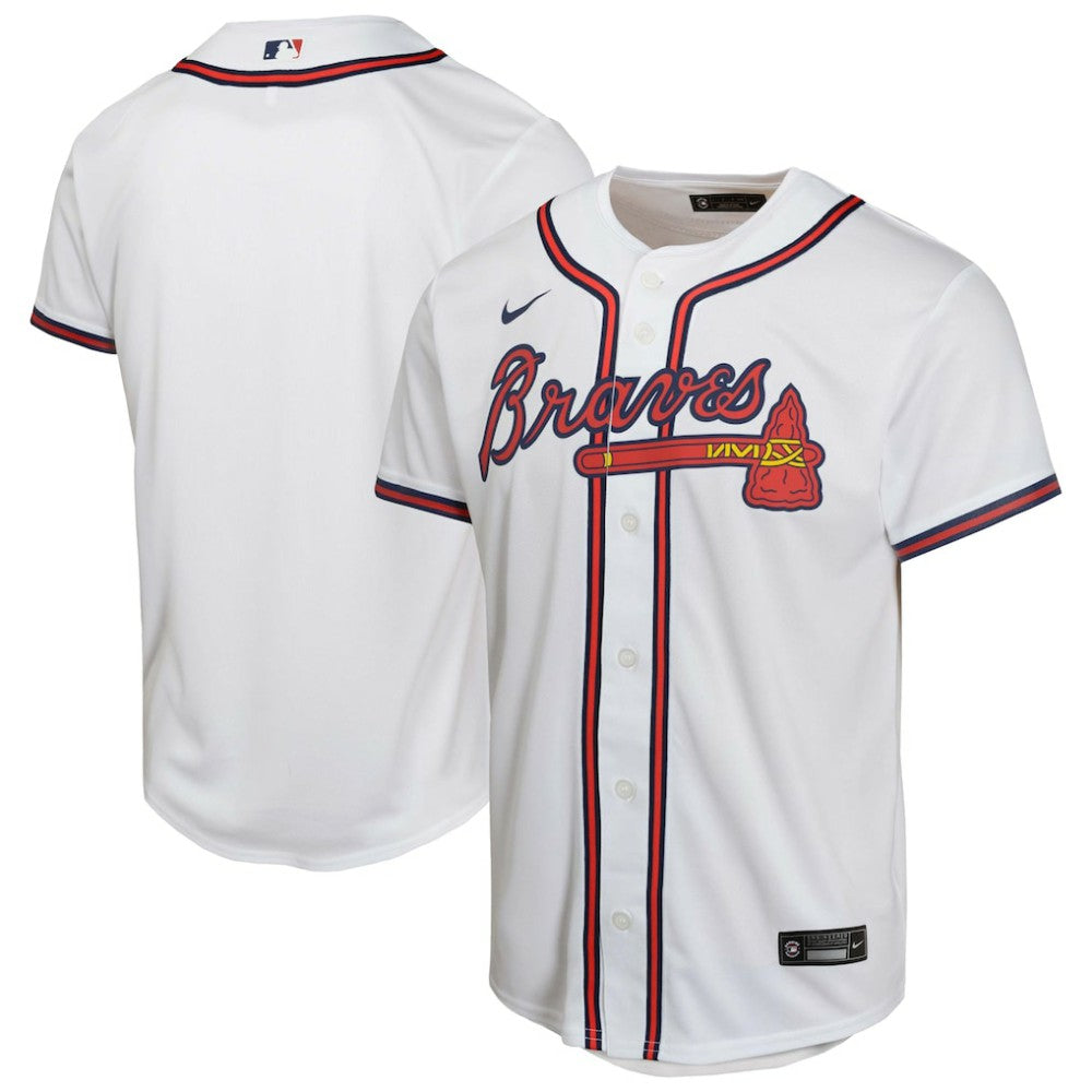 Atlanta Braves Nike Youth Home Game Jersey - MLB Jerseys