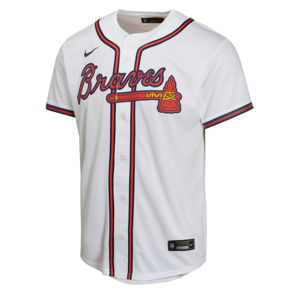 Atlanta Braves Nike Youth Home Game Jersey - MLB Jerseys