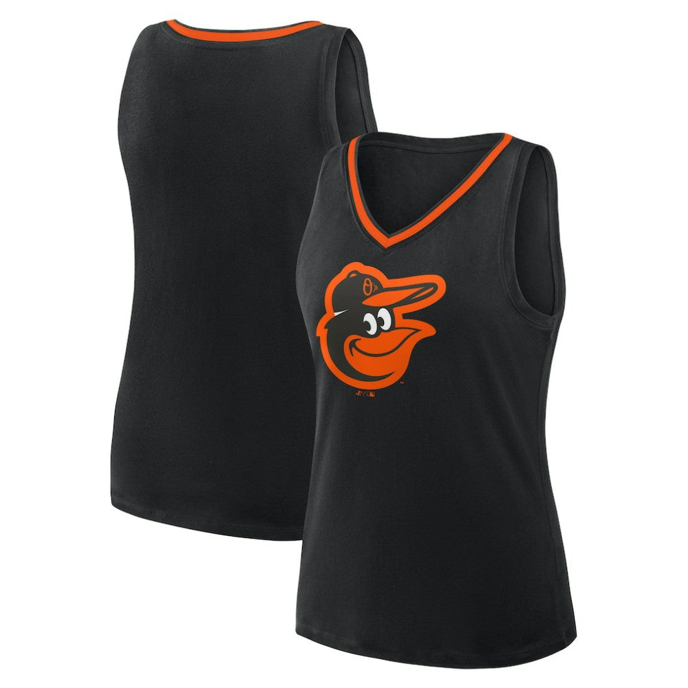 Baltimore Orioles Women's Plus Sized Stellar Win V-Neck Tank Top - MLB Tanks