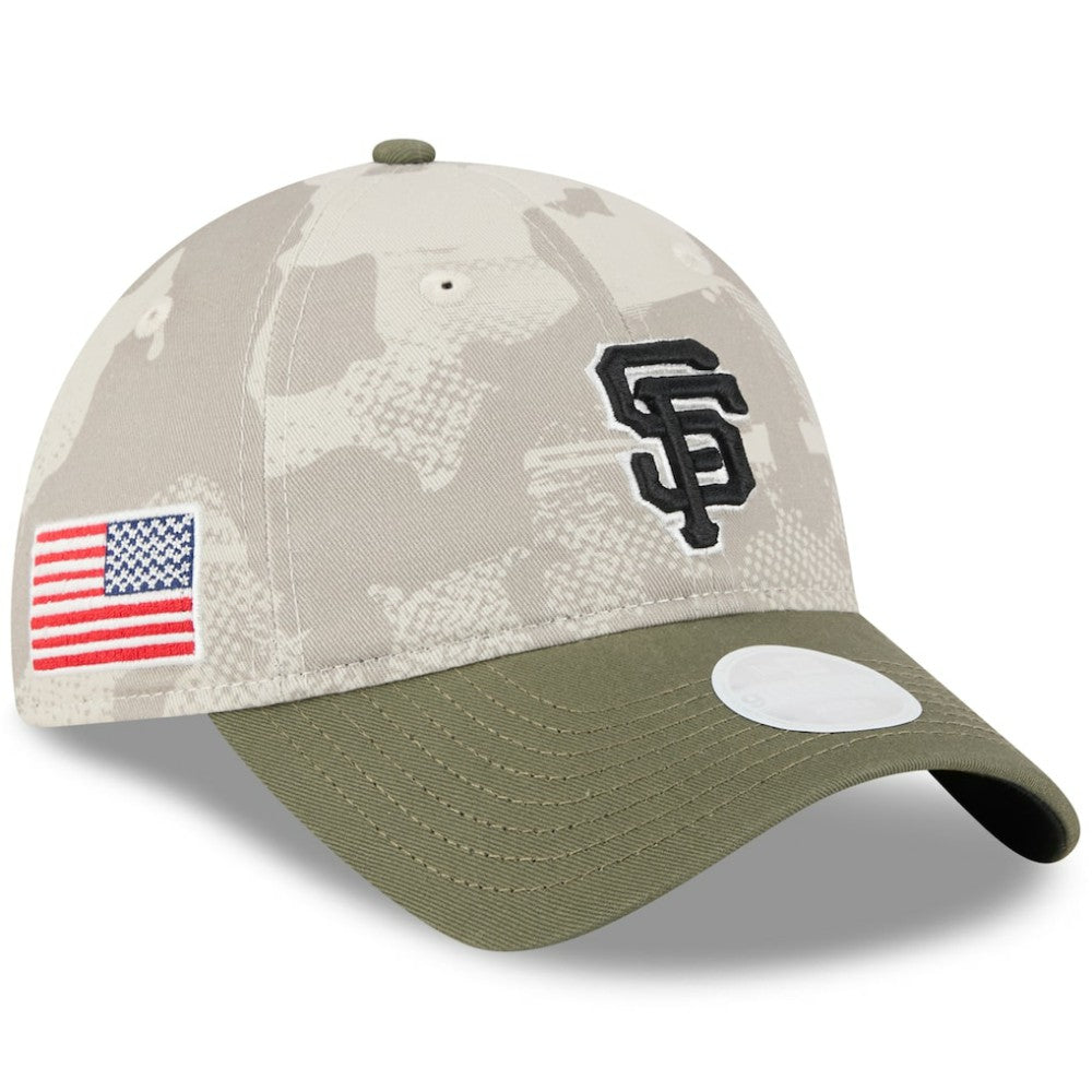 San Francisco Giants New Era Women's 2025 Armed Forces Day 9TWENTY Adjustable Hat - MLB Hats