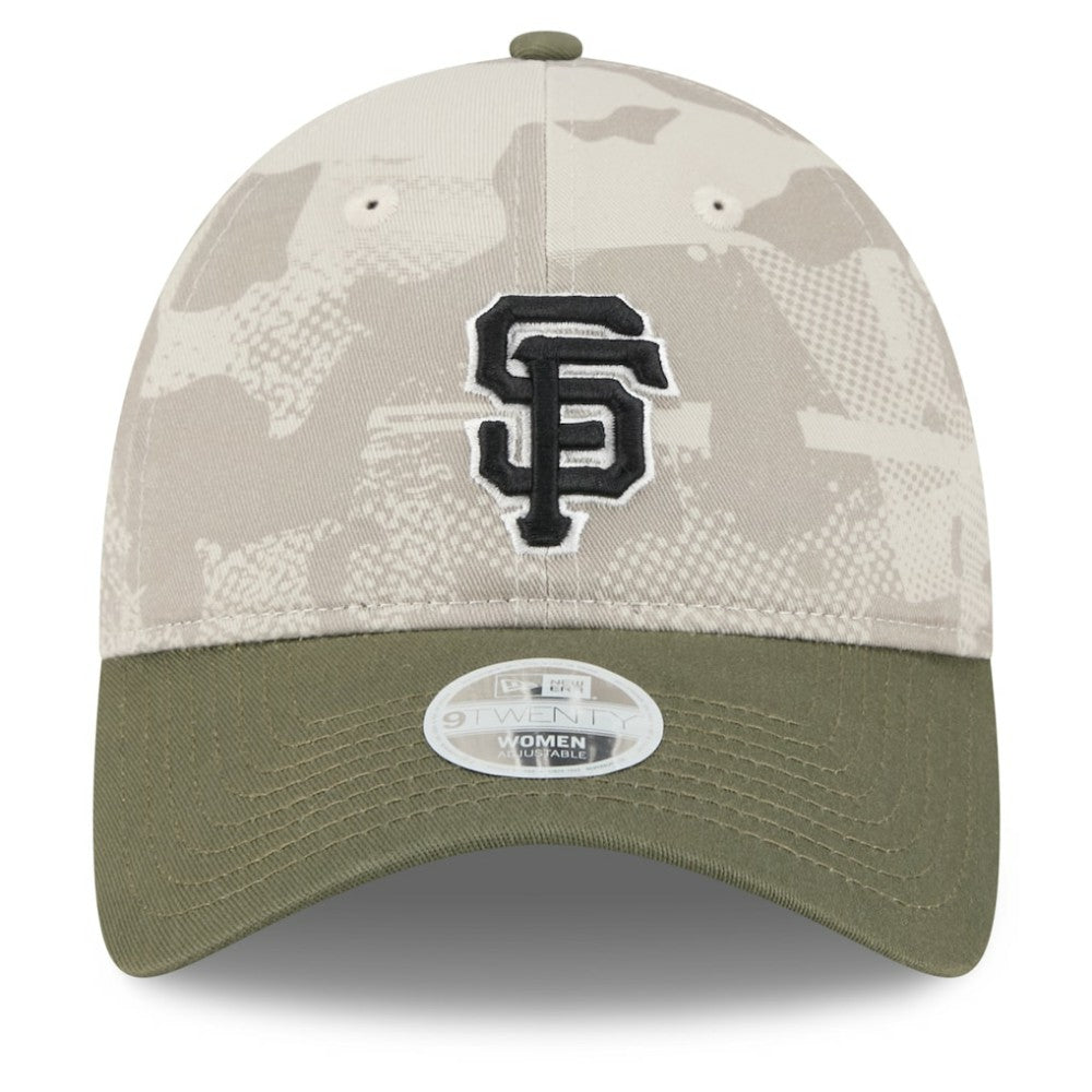 San Francisco Giants New Era Women's 2025 Armed Forces Day 9TWENTY Adjustable Hat - MLB Hats