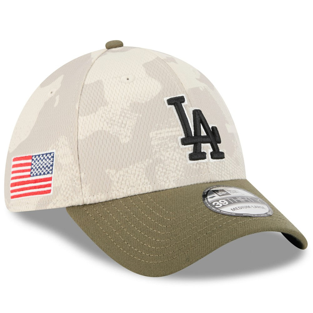 Los Angeles Dodgers New Era 2025 Armed Forces Day 39THIRTY Flex Hat - MLB Hats