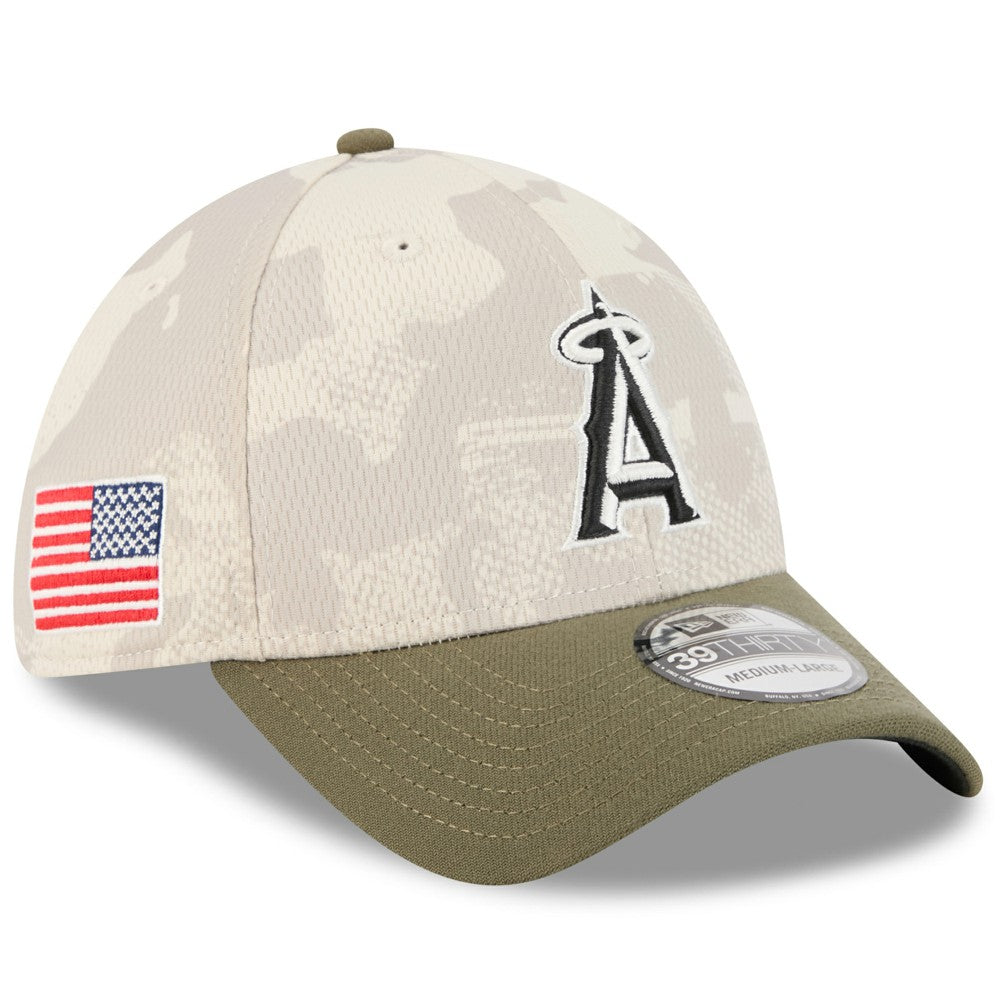 Los Angeles Angels New Era 2025 Armed Forces Day 39THIRTY Flex Hat - MLB Hats
