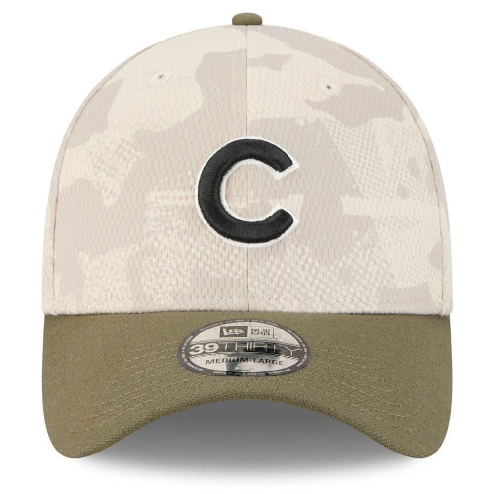 Chicago Cubs New Era 2025 Armed Forces Day 39THIRTY Flex Hat - MLB Hats