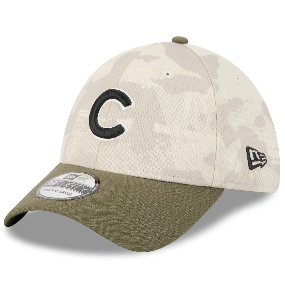 Chicago Cubs New Era 2025 Armed Forces Day 39THIRTY Flex Hat - MLB Hats