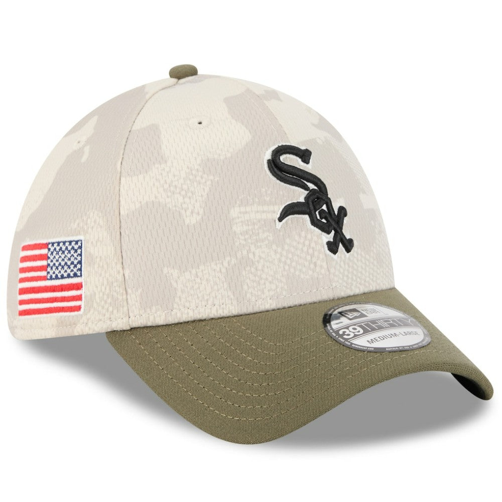 Chicago White Sox New Era 2025 Armed Forces Day 39THIRTY Flex Hat - MLB Hats