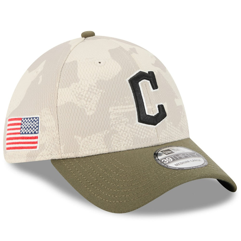 Cleveland Guardians New Era 2025 Armed Forces Day 39THIRTY Flex Hat - MLB Hats