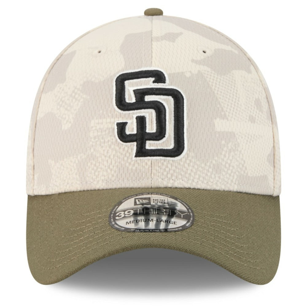 San Diego Padres New Era 2025 Armed Forces Day 39THIRTY Flex Hat - MLB Hats