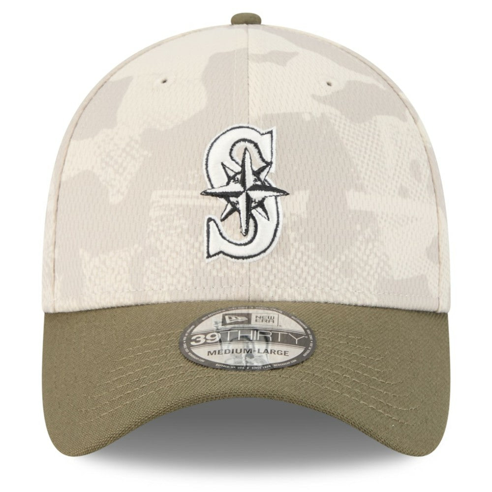 Seattle Mariners New Era 2025 Armed Forces Day 39THIRTY Flex Hat - MLB Hats