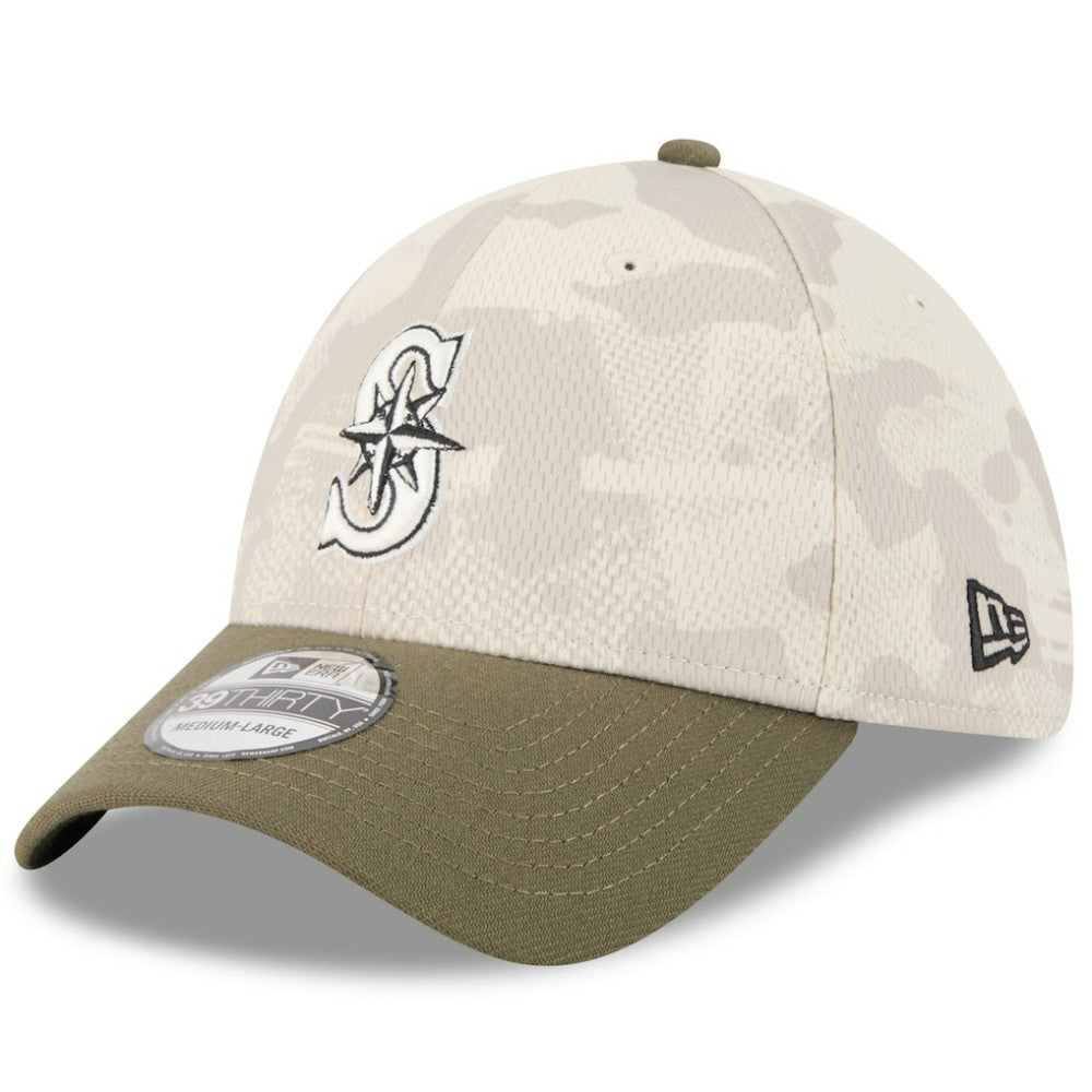 Seattle Mariners New Era 2025 Armed Forces Day 39THIRTY Flex Hat - MLB Hats
