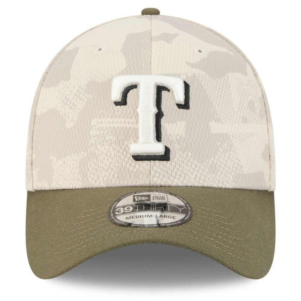 Texas Rangers New Era 2025 Armed Forces Day 39THIRTY Flex Hat - MLB Hats