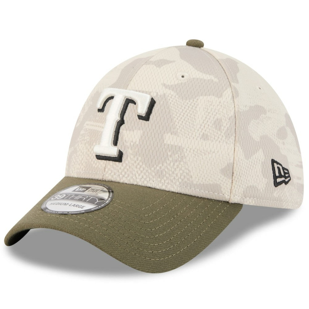 Texas Rangers New Era 2025 Armed Forces Day 39THIRTY Flex Hat - MLB Hats
