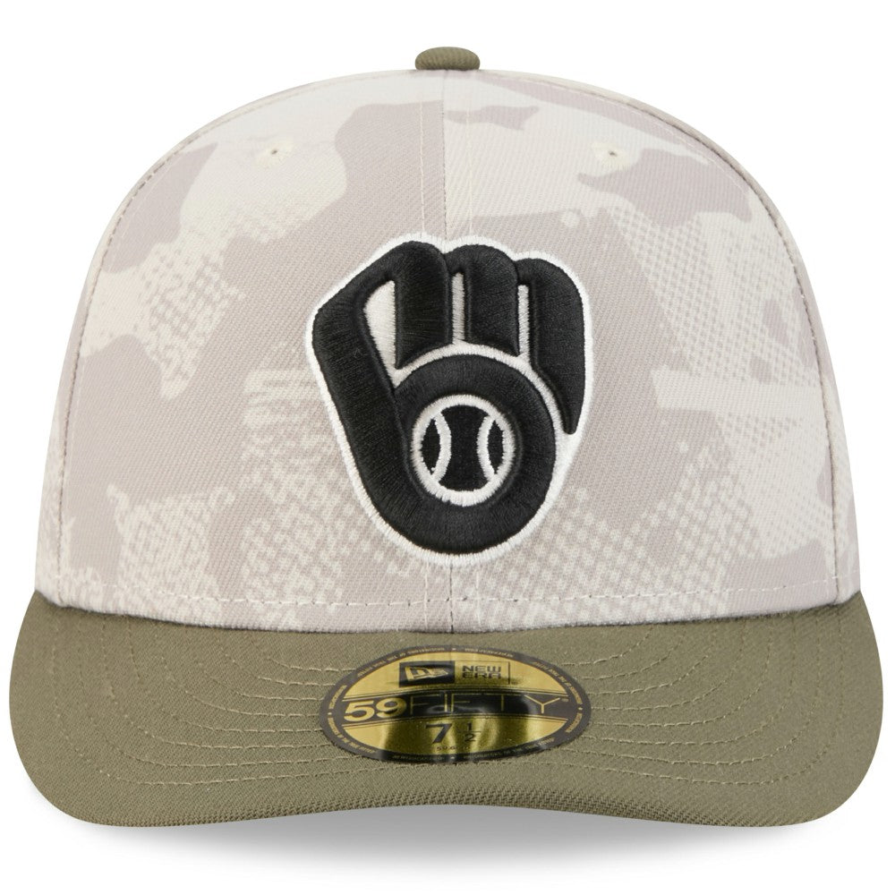 Milwaukee Brewers New Era 2025 Armed Forces Day 59FIFTY Fitted Hat - MLB Hats