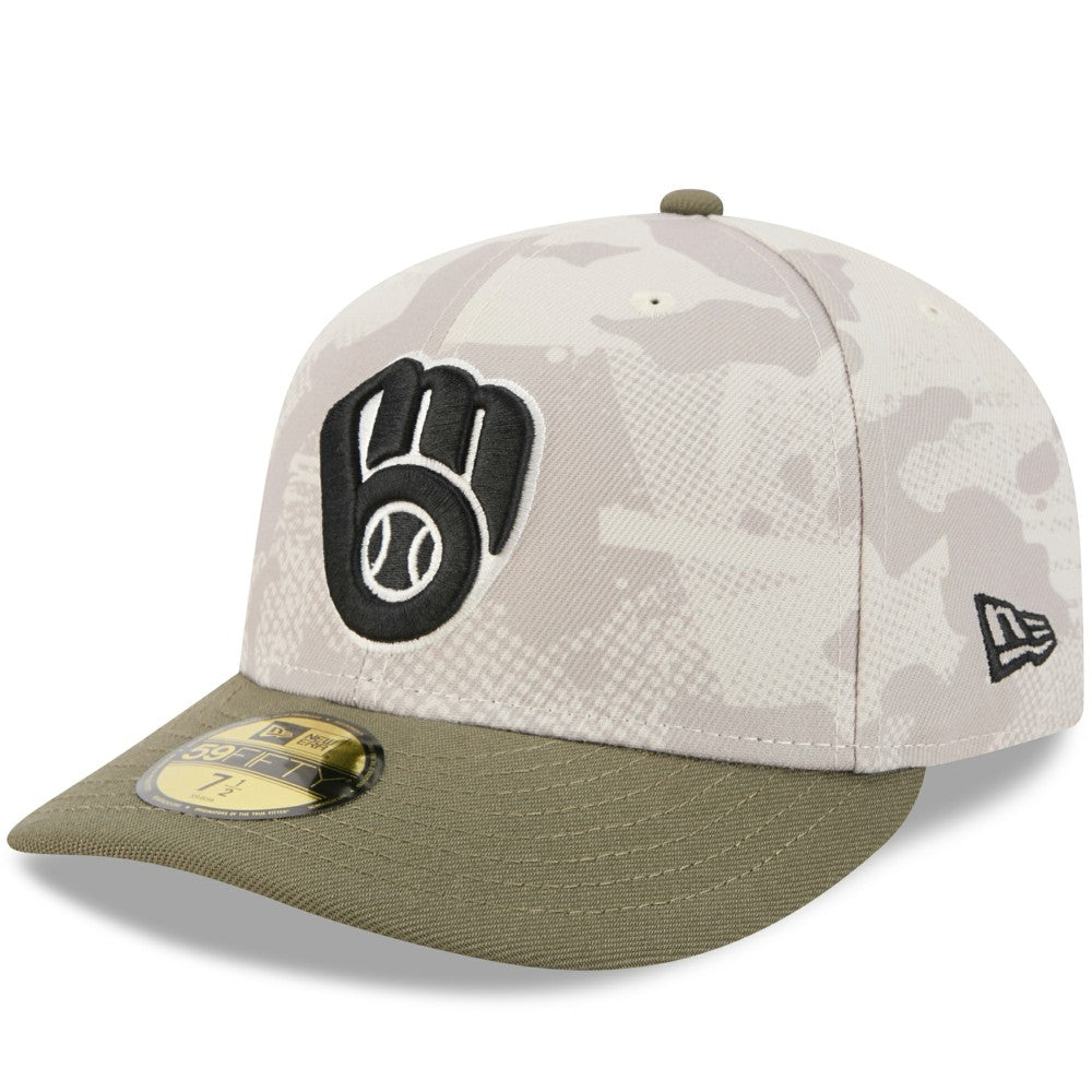 Milwaukee Brewers New Era 2025 Armed Forces Day 59FIFTY Fitted Hat - MLB Hats