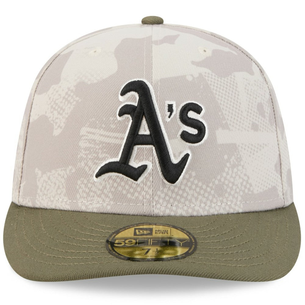 Athletics New Era 2025 Armed Forces Day 59FIFTY Fitted Hat - MLB Hats