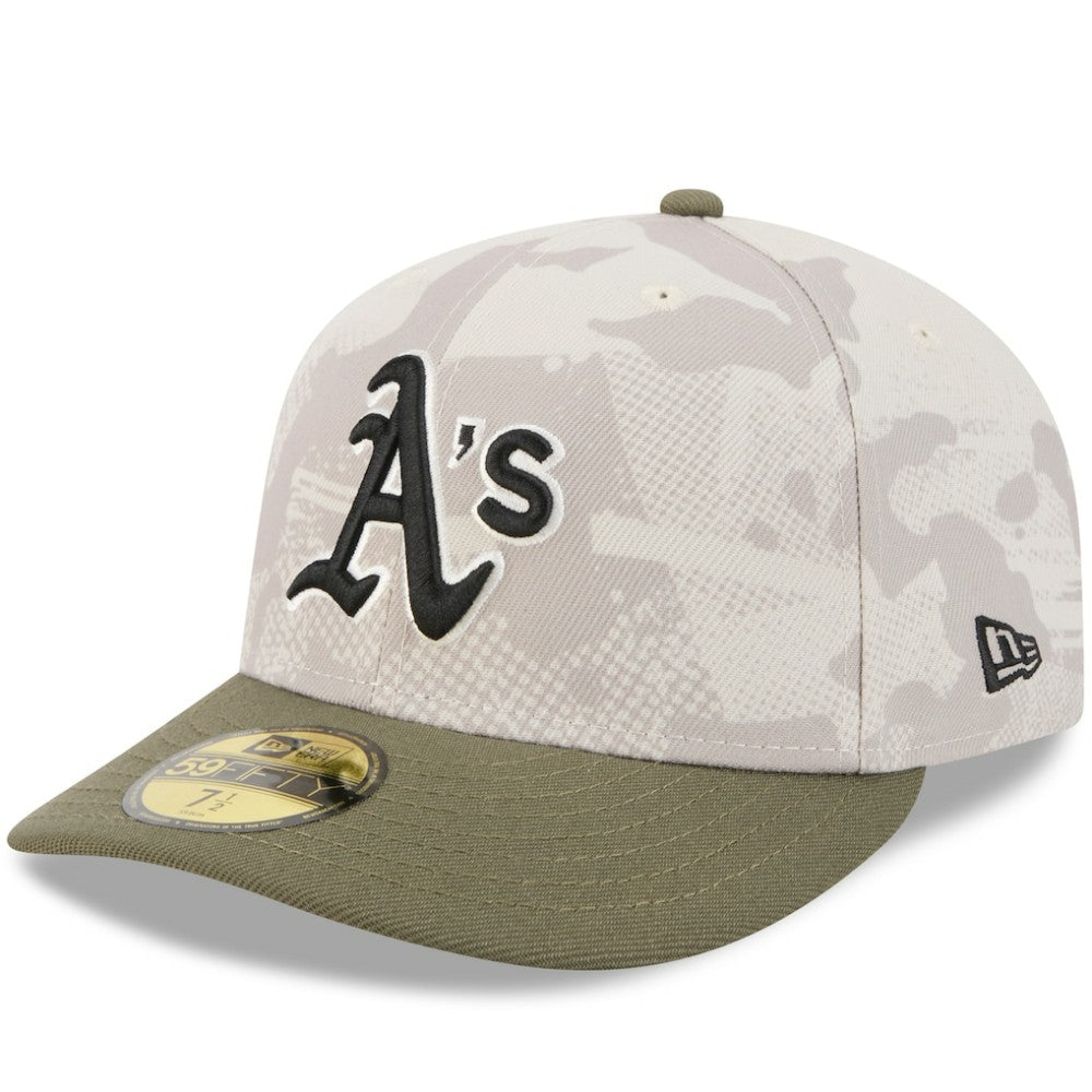 Athletics New Era 2025 Armed Forces Day 59FIFTY Fitted Hat - MLB Hats