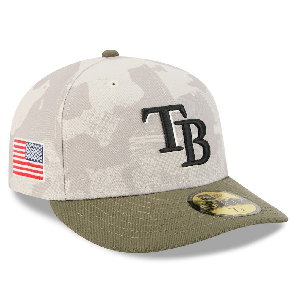 Tampa Bay Rays New Era 2025 Armed Forces Day 59FIFTY Fitted Hat - MLB Hats