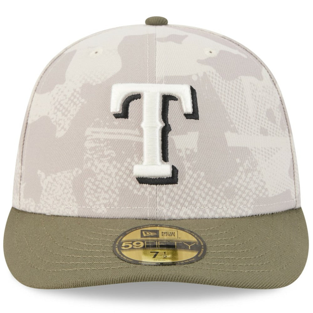 Texas Rangers New Era 2025 Armed Forces Day 59FIFTY Fitted Hat - MLB Hats