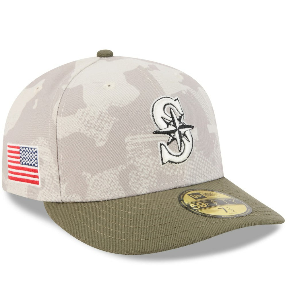 Seattle Mariners New Era 2025 Armed Forces Day 59FIFTY Fitted Hat - MLB Hats