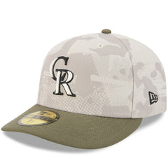 Colorado Rockies New Era 2025 Armed Forces Day 59FIFTY Fitted Hat - MLB Hats