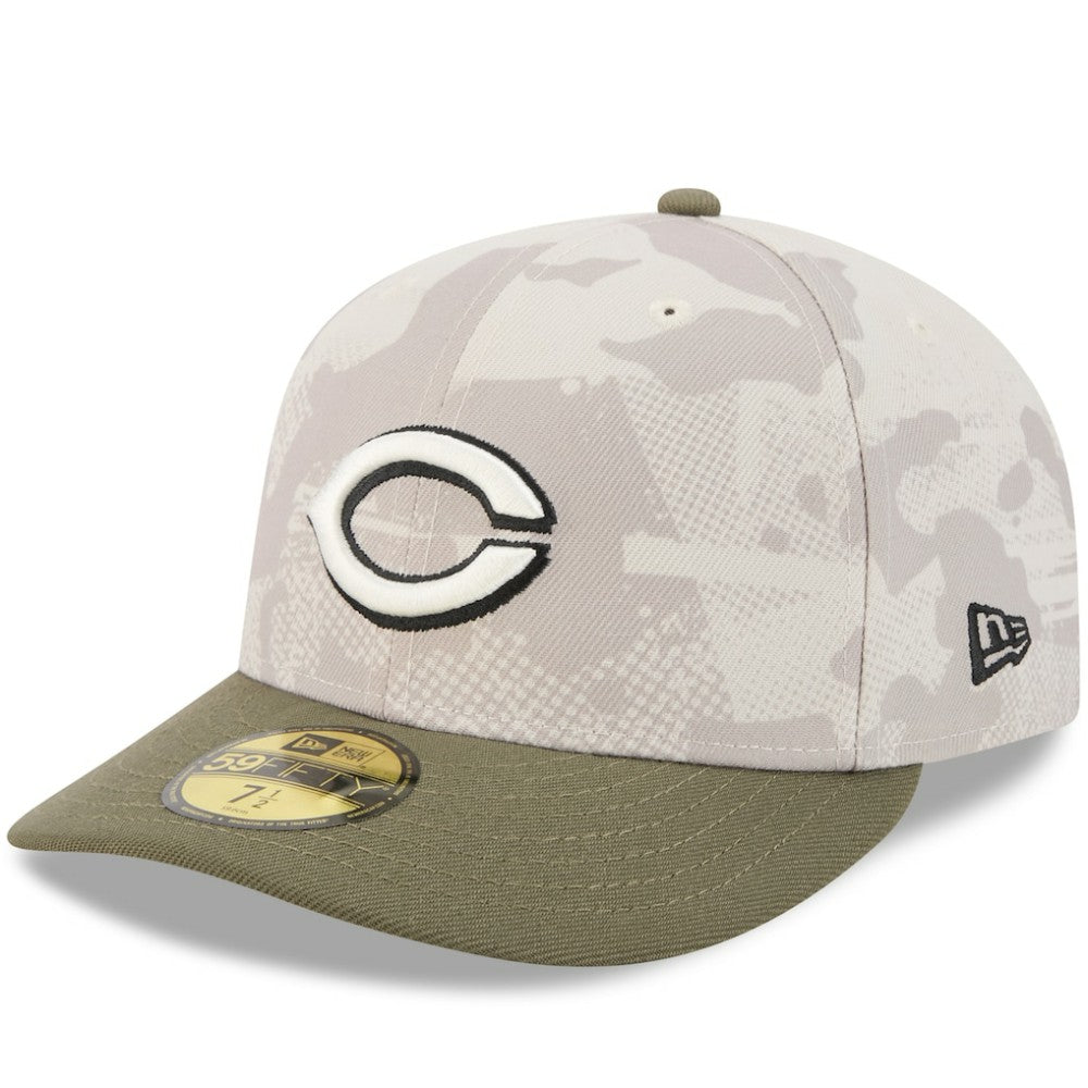 Cincinnati Reds New Era 2025 Armed Forces Day 59FIFTY Fitted Hat - MLB Hats