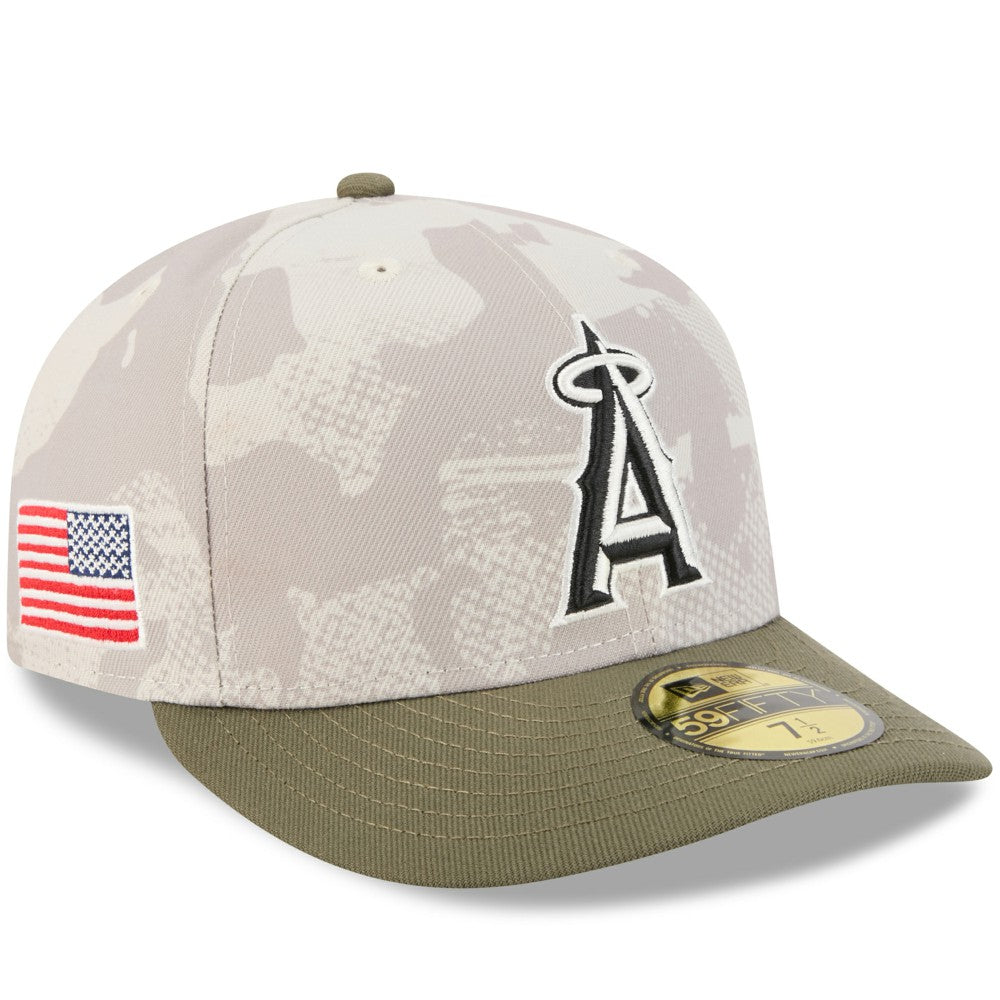 Los Angeles Angels New Era 2025 Armed Forces Day 59FIFTY Fitted Hat - MLB Hats