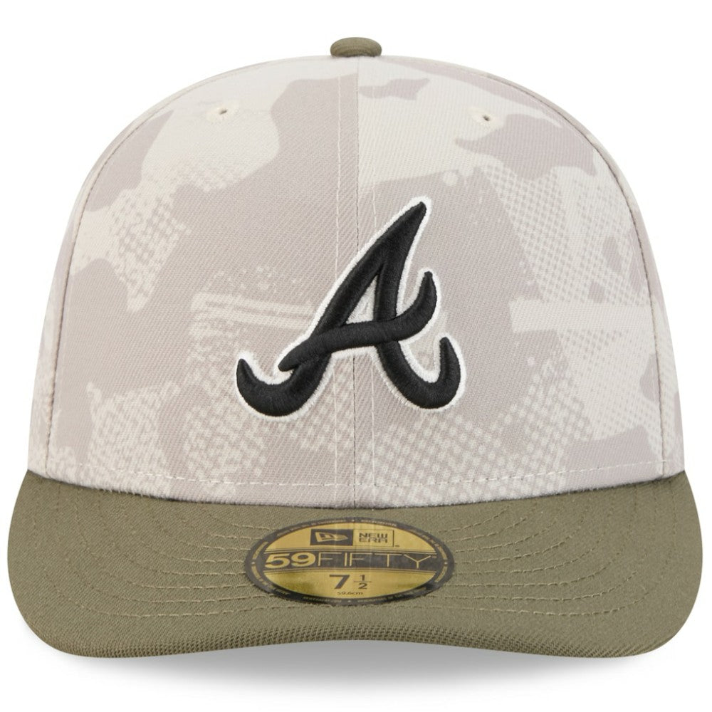Atlanta Braves New Era 2025 Armed Forces Day 59FIFTY Fitted Hat - MLB Hats