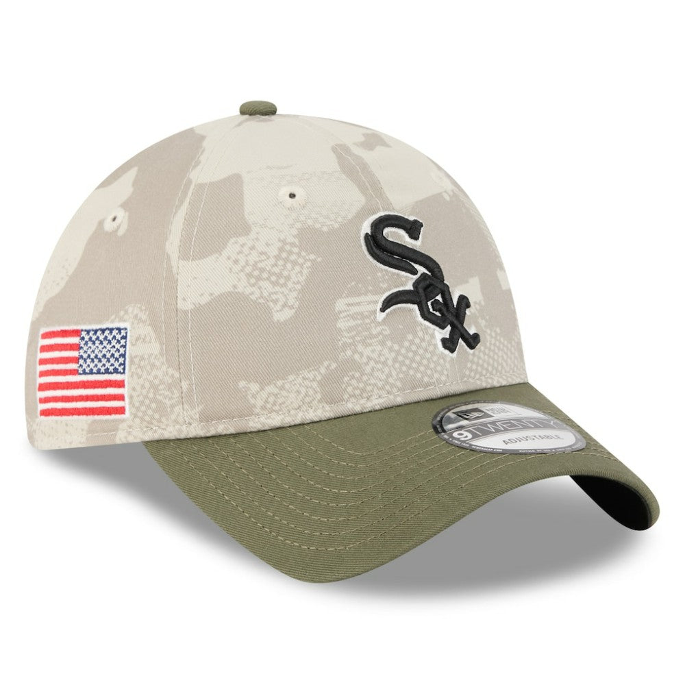 Chicago White Sox New Era 2025 Armed Forces Day 9TWENTY Adjustable Hat - MLB Hats