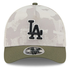 Los Angeles Dodgers New Era 2025 Armed Forces Day 9FORTY M-Crown A-Frame Adjustable Hat - MLB Hats