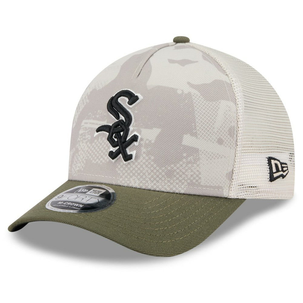 Chicago White Sox New Era 2025 Armed Forces Day 9FORTY M-Crown A-Frame Adjustable Hat - MLB Hats