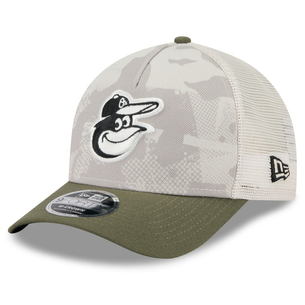 Baltimore Orioles New Era 2025 Armed Forces Day 9FORTY M-Crown A-Frame Adjustable Hat - MLB Hats