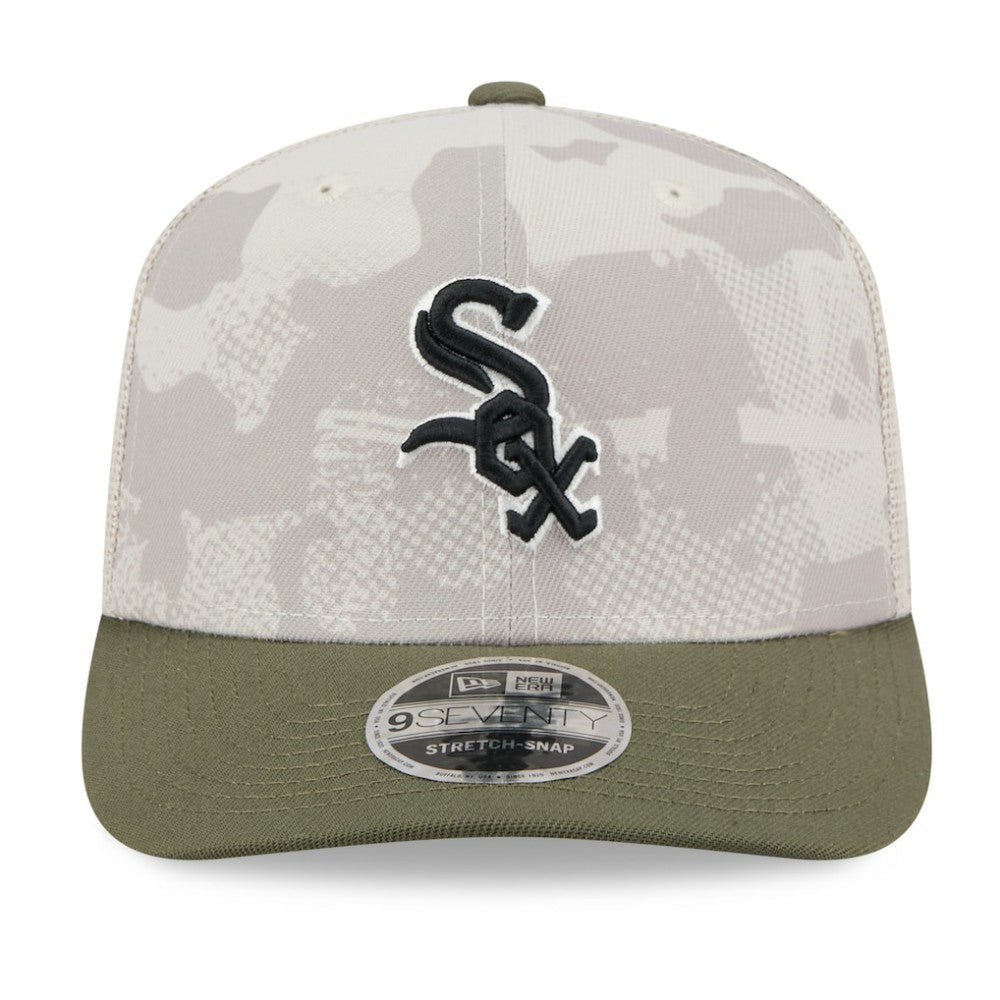 Chicago White Sox New Era 2025 Armed Forces Day 9SEVENTY Stretch-Snap Hat - MLB Hats