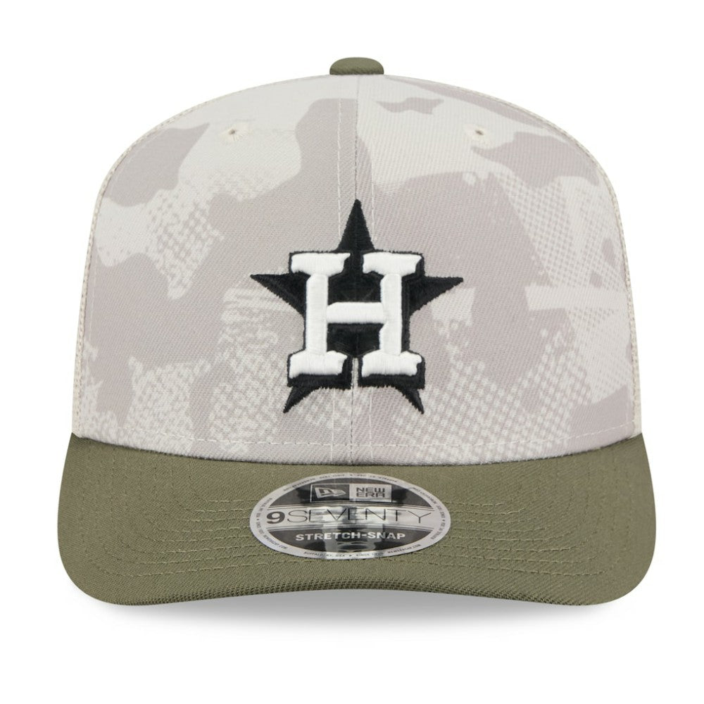 Houston Astros New Era 2025 Armed Forces Day 9SEVENTY Stretch-Snap Hat - MLB Hats