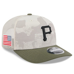 Pittsburgh Pirates New Era 2025 Armed Forces Day 9SEVENTY Stretch-Snap Hat - MLB Hats