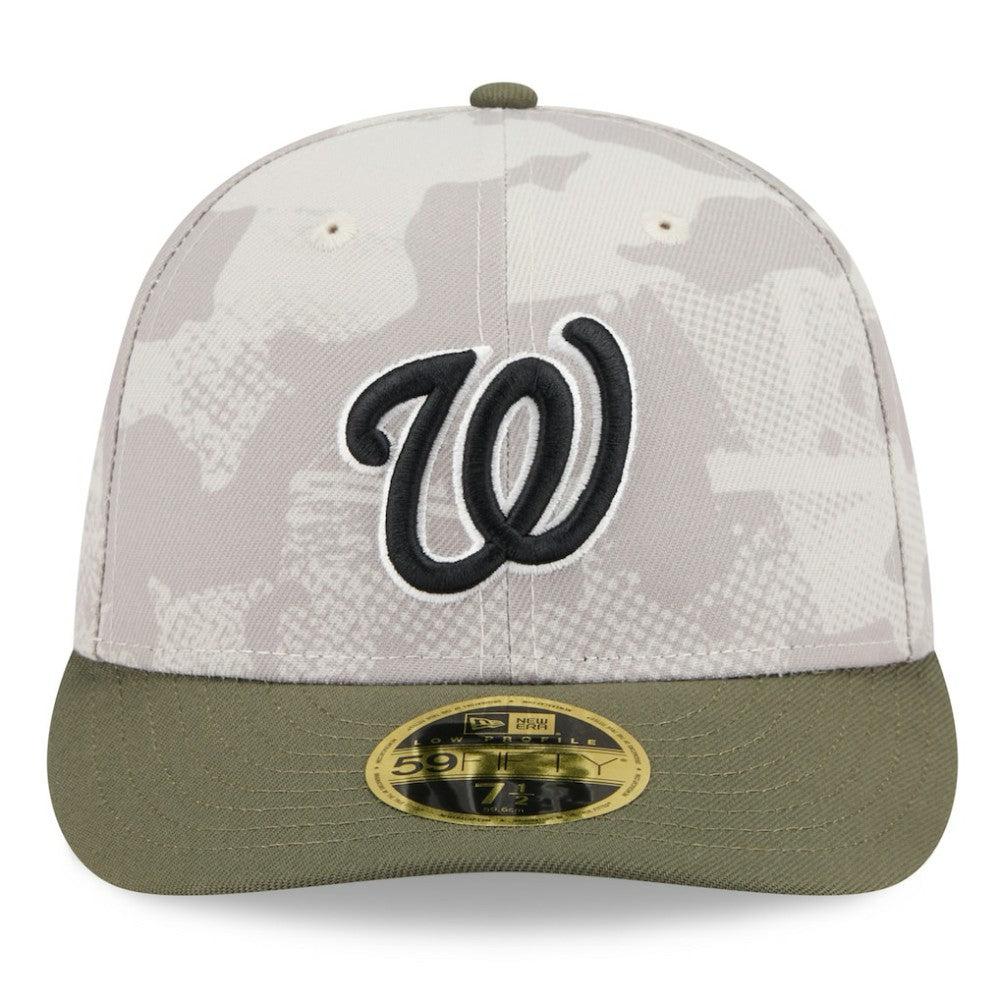Washington Nationals New Era 2025 Armed Forces Day Low Profile 59FIFTY Fitted Hat - MLB Hats
