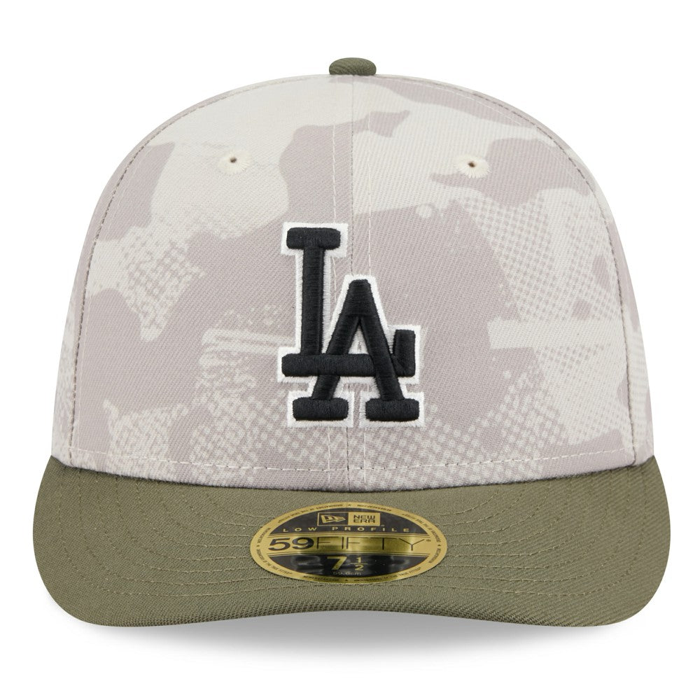 Los Angeles Dodgers New Era 2025 Armed Forces Day Low Profile 59FIFTY Fitted Hat - MLB Hats