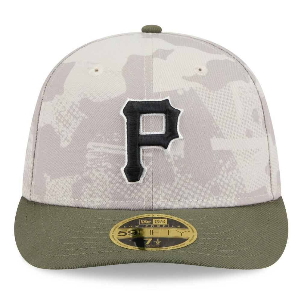 Pittsburgh Pirates New Era 2025 Armed Forces Day Low Profile 59FIFTY Fitted Hat - MLB Hats