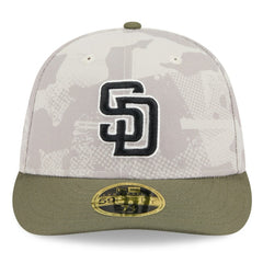 San Diego Padres New Era 2025 Armed Forces Day Low Profile 59FIFTY Fitted Hat - MLB Hats