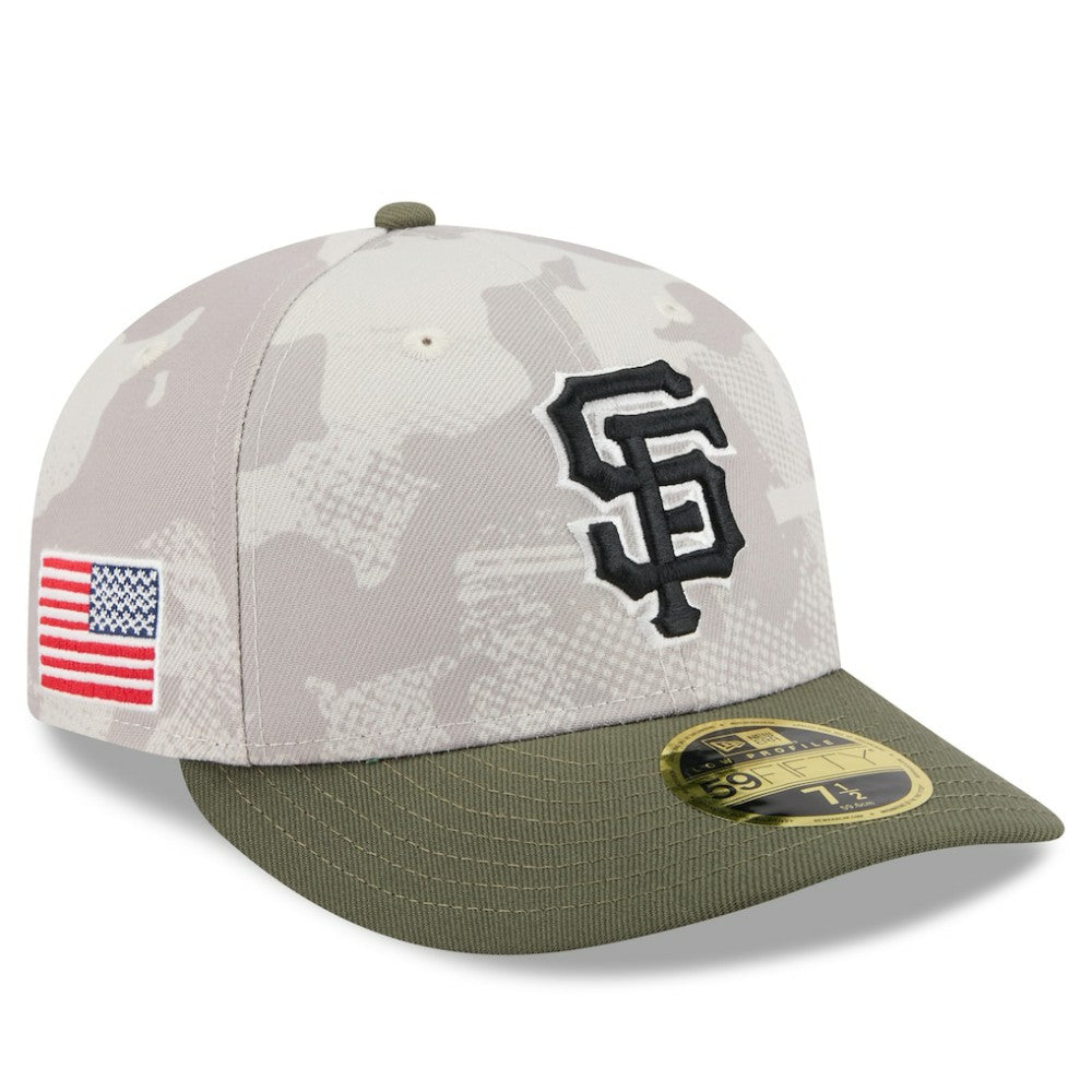San Francisco Giants New Era 2025 Armed Forces Day Low Profile 59FIFTY Fitted Hat - MLB Hats