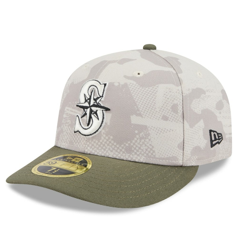 Seattle Mariners New Era 2025 Armed Forces Day Low Profile 59FIFTY Fitted Hat - MLB Hats