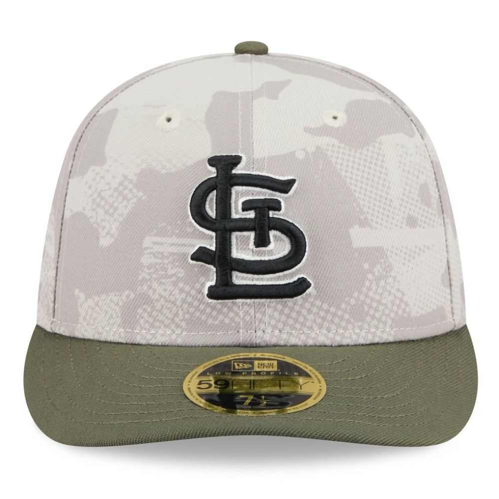 St. Louis Cardinals New Era 2025 Armed Forces Day Low Profile 59FIFTY Fitted Hat - MLB Hats