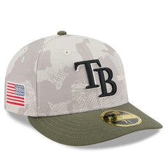 Tampa Bay Rays New Era 2025 Armed Forces Day Low Profile 59FIFTY Fitted Hat - MLB Hats