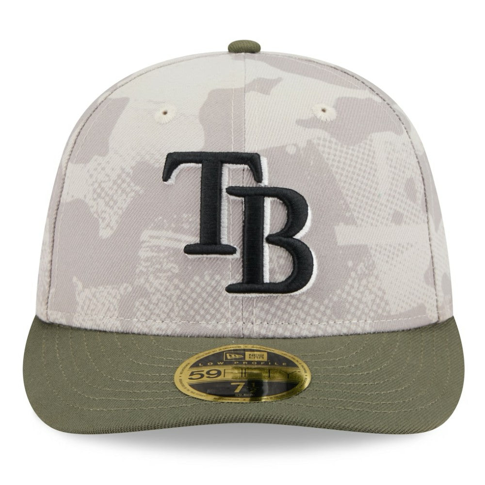 Tampa Bay Rays New Era 2025 Armed Forces Day Low Profile 59FIFTY Fitted Hat - MLB Hats