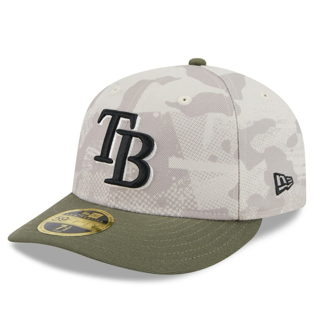 Tampa Bay Rays New Era 2025 Armed Forces Day Low Profile 59FIFTY Fitted Hat - MLB Hats