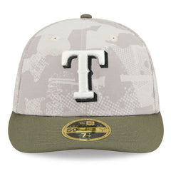 Texas Rangers New Era 2025 Armed Forces Day Low Profile 59FIFTY Fitted Hat - MLB Hats